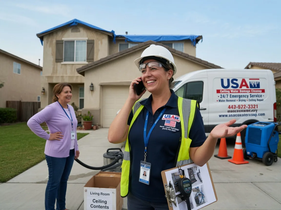 Ceiling Water Damage Restoration Noble, OK FAQs
